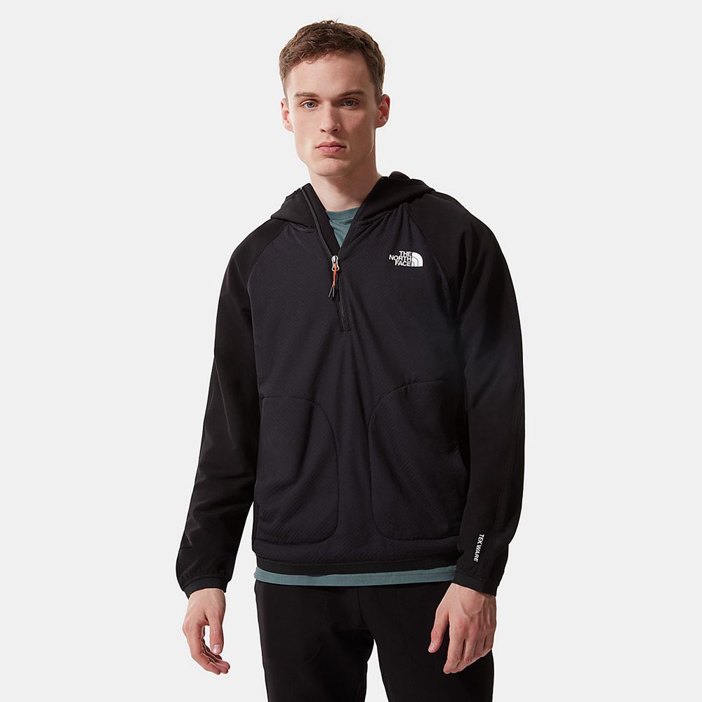 The North Face Hoodie Mens Australia - The North Face Tekware® Futurefleece™ Black (ZLI-318456)